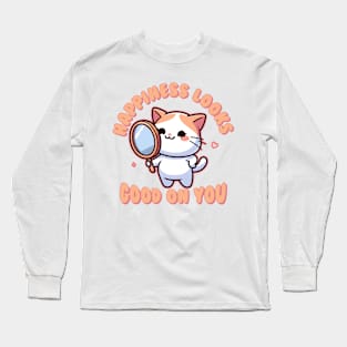 Happiness Looks Good On You Long Sleeve T-Shirt